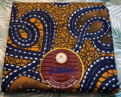 African Wax Print Cloth or Ankara
