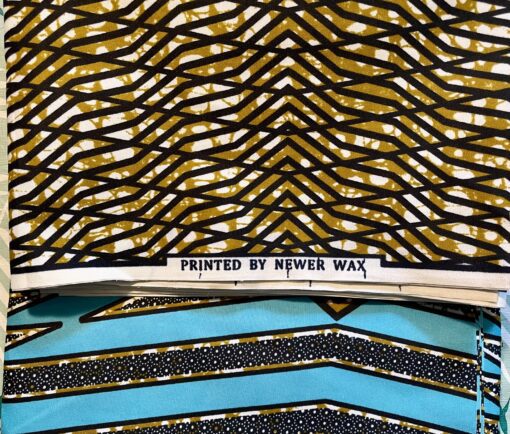 African Wax Print Cloth or Ankara